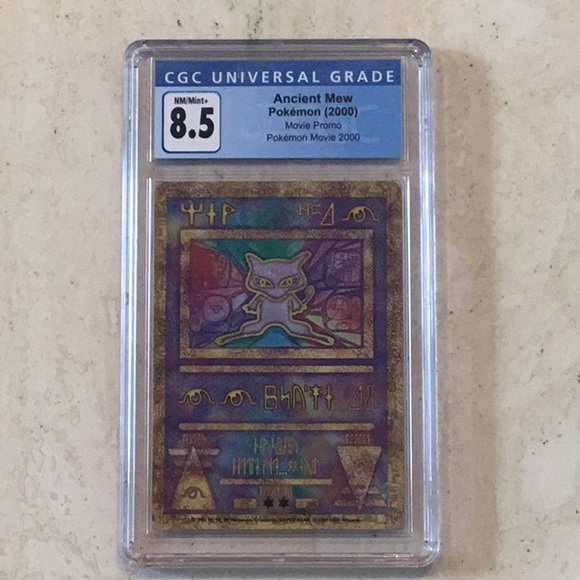 pokemon alt art cards Ancient Mew – Pokemon (2000) Movie Promo 2000 main image 0